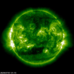 SOHO EIT 284 image of the sun